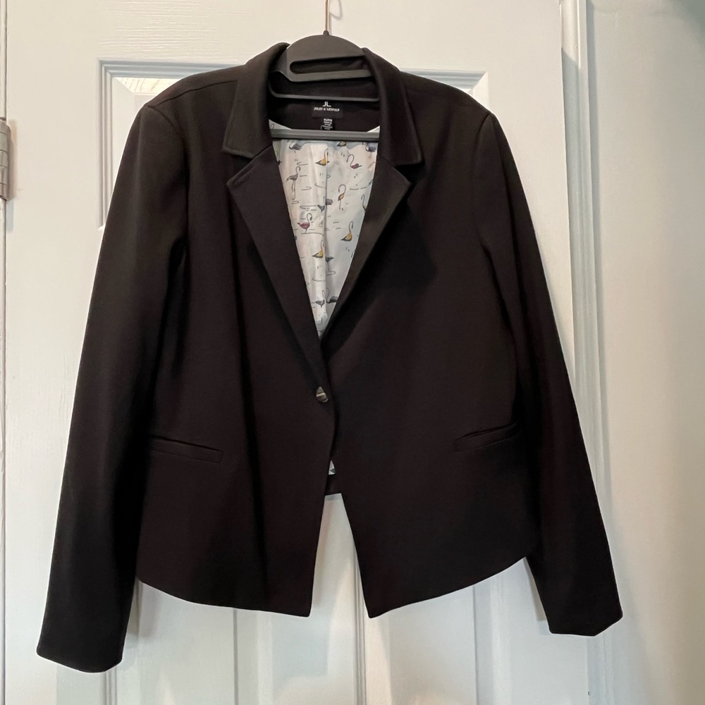 Jules and Leopold Black Blazer Size XL